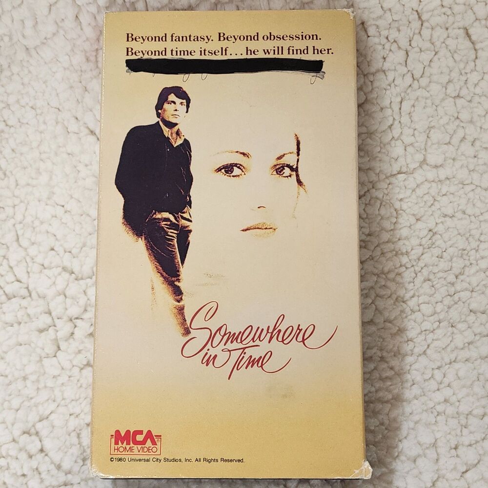 Somewhere in Time 1980 VHS